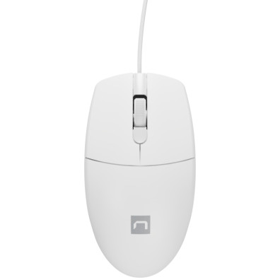 RATON NATEC RUFF 2 1000DPI OPTICO BLANCO