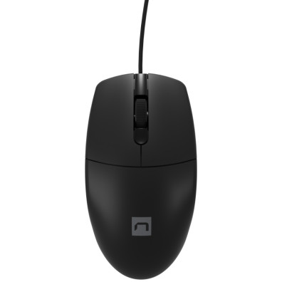 RATON NATEC RUFF 2 1000DPI OPTICO NEGRO