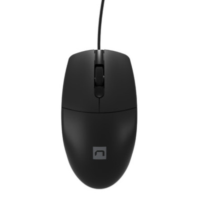 RATON NATEC RUFF PLUS 1200DPI OPTICO NEGRO