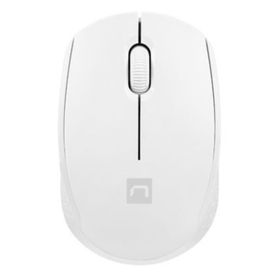 NATEC - STORK ratón Hogar Ambidextro RF Wireless + USB Type-A Óptico 1600 DPI