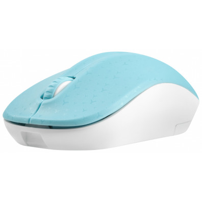 RATON NATEC TOUCAN WIRELESS 1600 DPI OPTICO AZUL-BLANCO