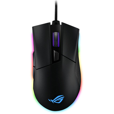 Ratón Óptico ASUS ROG Gladius II Origin Negro