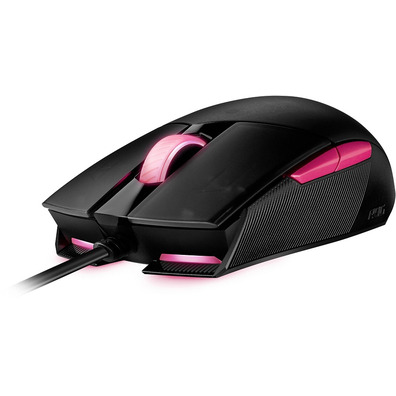 Ratón Óptico Asus RoG Strix Impact II Electro Punk