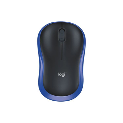 RATÓN ÓPTICO WIRELESS LOGITECH M185 AZUL