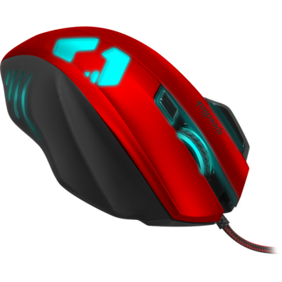 Ratón Speedlink Decus Respec Black/Red 5000 DPI