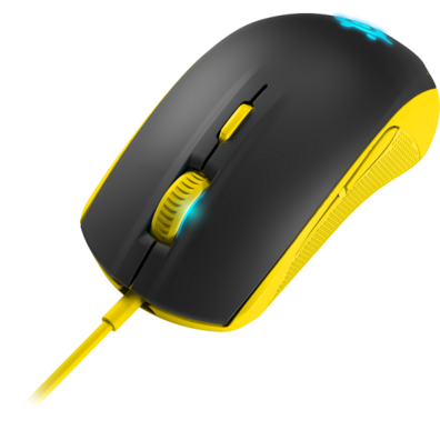 Ratón Steelseries Rival 100 Amarillo