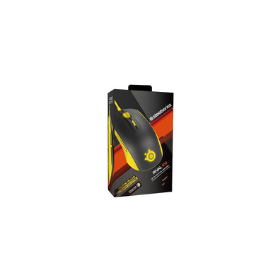 Ratón Steelseries Rival 100 Amarillo