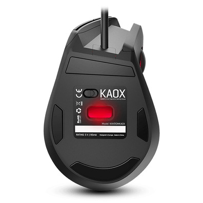 Ratón Vertical Gaming Krom Kaox RGB