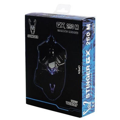Ratón Woxter Stinger GX250 Black