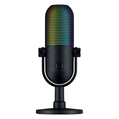 Razer Seiren V3 Chroma Negro - Micrófono de alta calidad para transmisiones y grabaciones
