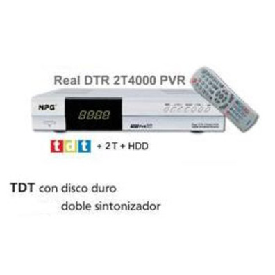 Sintonizador TDT HD Grabador + Disco Duro 160gb
