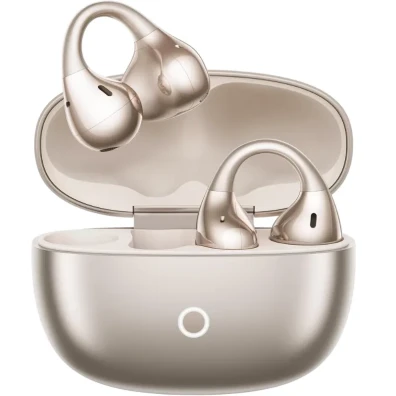 Auriculares Bluetooth Realme Buds OpenWear Clip Dorado con Reducción de Ruido IA