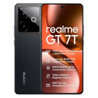 Realme GT 7T 5G 12GB/256GB Negro