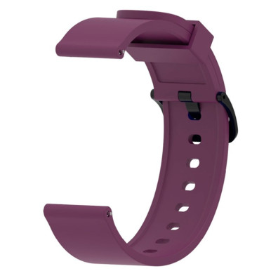 Correa Universal Silicona Gum 20mm para Xiaomi Amazfit Samsung Huawei Realme Ticwatch - CROCOCASE - Violeta