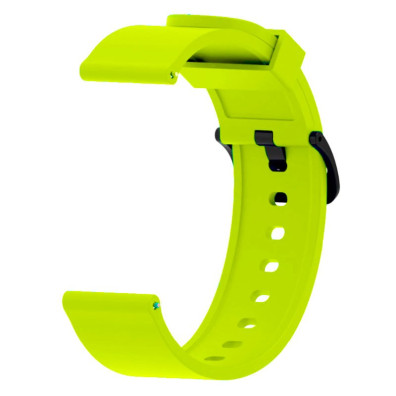 Correa Universal de Silicona 20mm para Smartwatch Xiaomi/Amazfit/Samsung/Huawei/Realme/Ticwatch - Verde