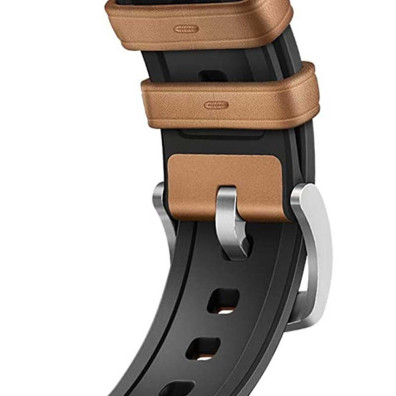 Correa Universal Cuero Premium 22mm para Smartwatch Xiaomi Amazfit Samsung Huawei Realme Ticwatch - CROCOCASE - Marrón