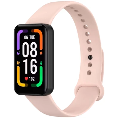 Recambio Correa Silicona Rosa Xiaomi Redmi Band Pro por CROCOCASE