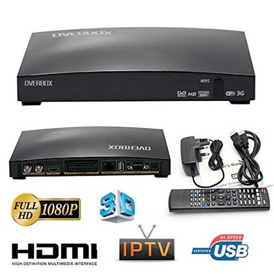 Receptor Satélite OverBox M9S IPTV