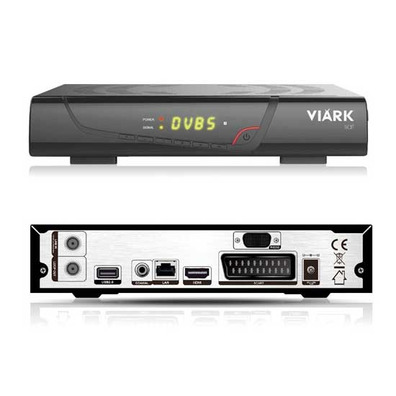 Receptor Satélite Viark HD SAT H265 + Cable HDMI