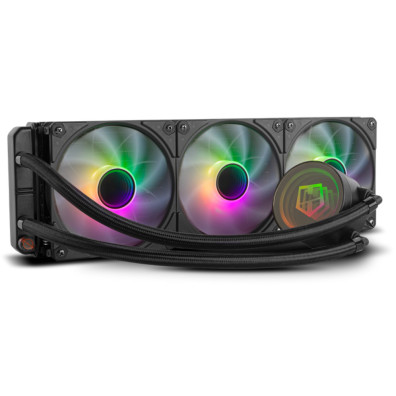 NOX Hummer H-360 ARGB Sistema de refrigeración líquida todo en uno Negro - Procesador 1 pieza