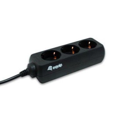 Regleta de Alimentación 3 Tomas Especial para SAI con Conector IEC Macho 1.1M