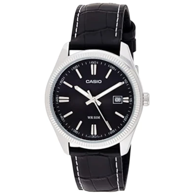 Reloj Casio MTP-1302PL-1AVEF Collection Men Analógico Negro
