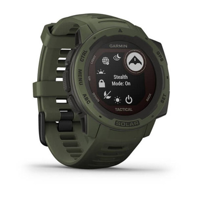 Reloj Deportivo Garmin Instinct Solar Tactical Verde Militar