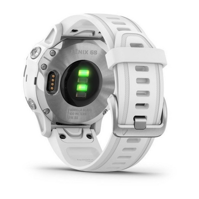 Reloj Deportivo GPS Garmin Fénix 6S Plata/Blanco