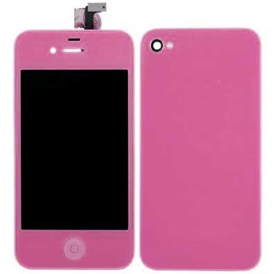 Reparación Carcasa completa iPhone 4S Dark Pink
