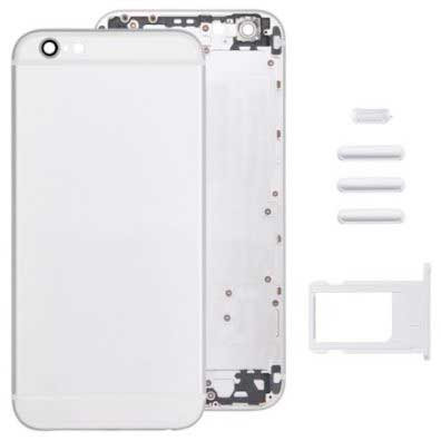 Reparación Carcasa Trasera iPhone 6 Gris + Botones Laterales + Bandeja SIM
