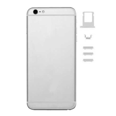 Reparación Carcasa Trasera iPhone 6S Plus Plata + Botones Laterales + Bandeja SIM