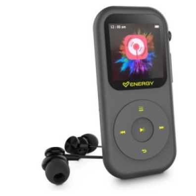 Reproductor MP4 Energy Sistem Handy 16GB Pantalla 1.54" Bluetooth 5.3 Radio FM Gris