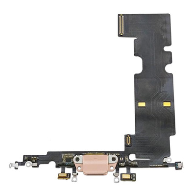 Repuesto Audio Dock Conector Flex - iPhone 8 Plus Oro