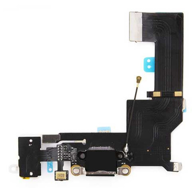 Reparación Audio Dock Connector Flex iPhone SE Negro