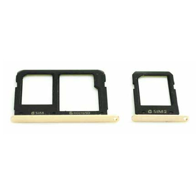 Repuesto Bandejas SIM/MicroSD Samsung Galaxy A9 Oro