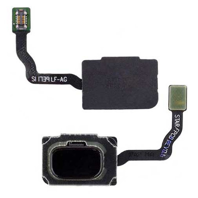 Repuesto Botón Home con Membrana Samsung Galaxy S9/S9 Plus - Negro