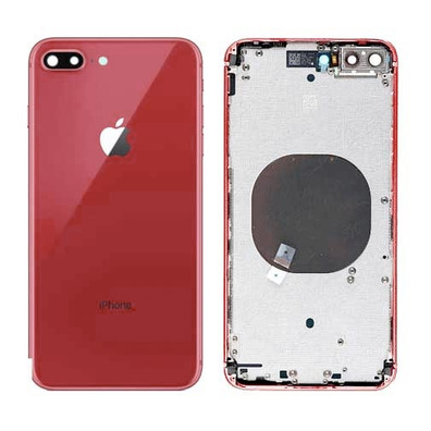 Repuesto Carcasa Trasera Completa - iPhone 8 Plus Rojo