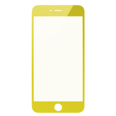 Repuesto Cristal Frontal iPhone 6/6S Amarillo