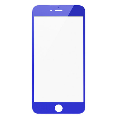 Repuesto Cristal Frontal iPhone 6/6S Azul Oscuro