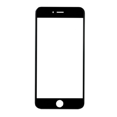 Repuesto cristal frontal iPhone 7 Plus Negro