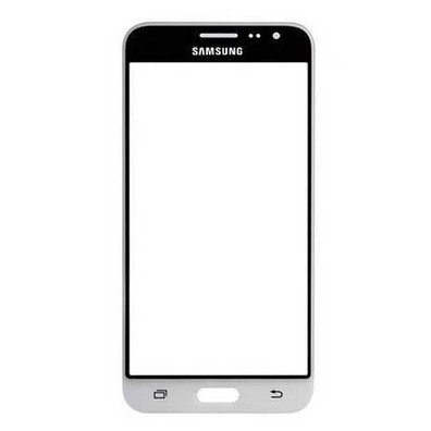 Repuesto Cristal Frontal Samsung Galaxy J3 (2016) Blanco
