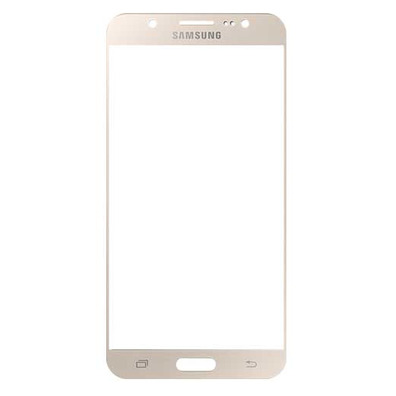 Repuesto Cristal Frontal Samsung Galaxy J7 Oro
