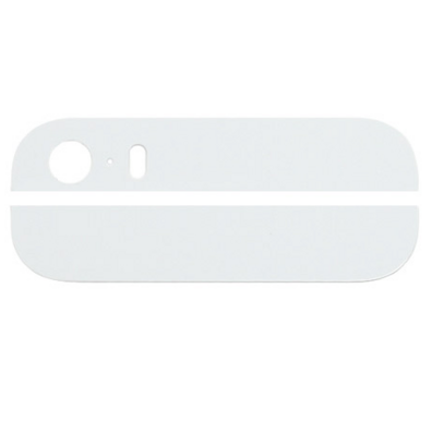 Repuesto cristal Top/Bottom iPhone 5S/SE Blanco