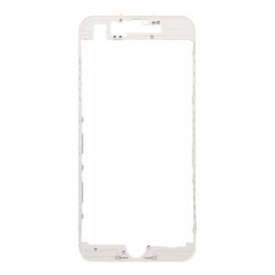 Repuesto Marco Frontal con Adhesivo iPhone 7 Blanco