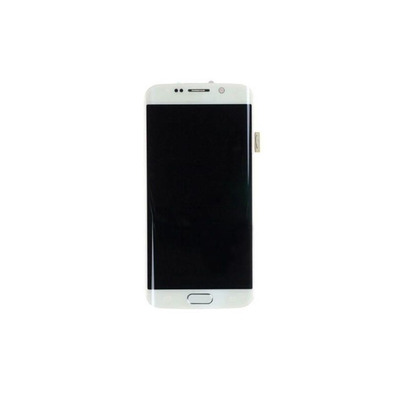 Repuesto Pantalla Completa + Marco Samsung Galaxy S6 Edge Blanco