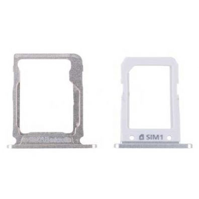 Repuesto Porta-SIM / MicroSD Samsung Galaxy A8 Plata