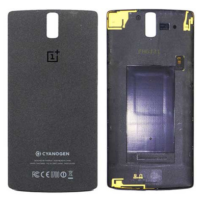 Repuesto Tapa Batería con NFC para OnePlus One Negro