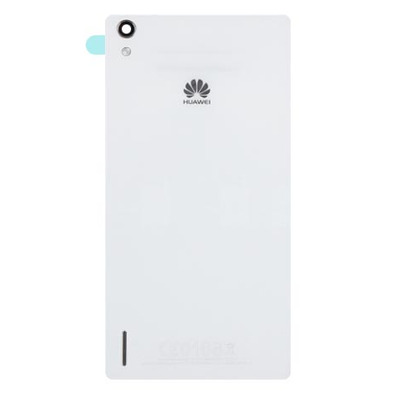 Reparación Tapa de Batería con Adhesivo Huawei P7 Blanco