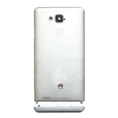 Repuesto tapa trasera con sticker ID Huawei Mate 7 Blanco