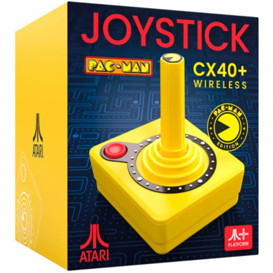 ATARI JOYSTICK PAC-MAN CX40+ WIRELESS JOYSTICK YELLOW (AMARILLO)